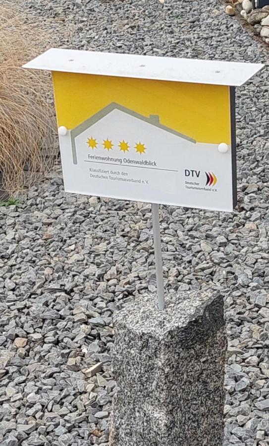 Ferienwohnung Odenwaldblick Momlingen Esterno foto